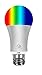 Hot Smart WiFi Bulb Colour Changing Remote Control by Smartphone IOS & Android Compatible with Alexa (Silver)