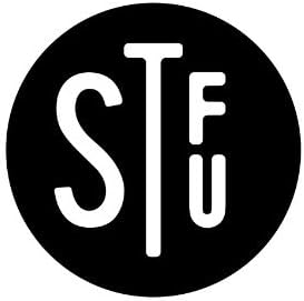 Funny Gift - Shut the FCK UP Temporary Tattoo - Party Gift - Set of 2 , Size – 2” x 2”