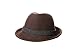 Britta Products Holiday Oktoberfest Wool Bavarian Alpine Hat - Brown Color - Size Extra Large (XL)