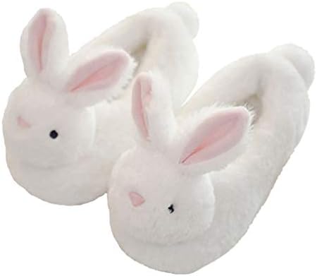 white rabbit slippers