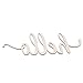 Hello Wood Sign Home Décor Wall Art Unfinished 30.5x12.7x0.4cm - 12x4.9 Inch