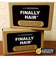 Shampoo & Conditioner Bars To Help Prevent Hair Loss. Two Therapy Bars Packed with Organic Ingredients Fight Hair Loss For Healthier Hair & Fiber Removal (2 Pack - two 4 oz bars)