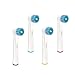 Replacement Toothbrush Heads for Oral-B, 4 Count Replacement Heads Compatible with Oral B Braun Electric Toothbrush