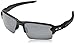 Oakley Men's OO9188 Flak 2.0 XL Rectangular Sunglasses, Matte Black/Black Iridium, 59 mm