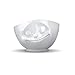 Tassen White Porcelain Face Bowls (Happy)