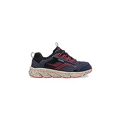 Saucony Wind Shield Running Shoe, Navy/Red, 11 Wide