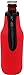 ImpiriLux Neoprene Bottle Sleeves | Pack of 7 Plain Beer Bottle Cooler Covers Fit 12 oz Bottles | Red Blue Orange Yellow Purple Green Turquoise (7, Multicolored)