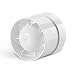 SAILFLO 4 inch Inline Duct Booster Fan 110V 12W 76CFM Energy Saving Efficient Exhaust Vent Blower for Home grow tent Shop mall office basement attic etc.(4"/100mm)