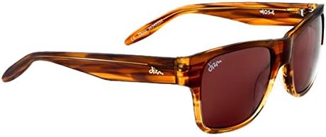 Dizm Eco Eyewear Dempsey+ Sunglass, Brown Seaweed, One Size