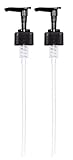 Dr. Woods Soap Bottle Pumps - Fits All 32 oz Bottles for Dr. Woods and Dr. Bronners (Pack of 2)