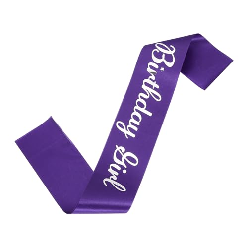 Purple, Silver Sparkle Lettering