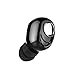 Bluetooth Earpiece, V5.0 Mini Wireless Earbud Earphone Single in-Ear Headphone with Microphone Smallest Invisible Car Headset Compatible with iPhone Samsung Galaxy LG HTC Android Cell Phones (Black)