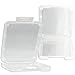 eTECH Collection 10 Pack of Clear Plastic CF/Compact Flash Memory Card Case Holder for SanDisk/Kingston/Transcend/Samsung Memory Card (Plastic Case Only, Memory Card Not Included) -- Shipping From USA primary