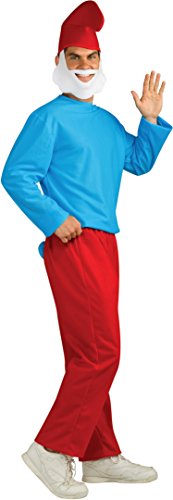 Rubies Smurfs The Lost Village Mens Papa Smurf Costume