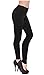 Leggings Women High Waisted Tummy Control Squat Proof Best Workout Buttery Soft Pant Black