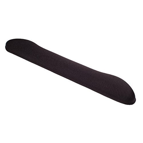 Contour Ergonomics Memory Foam Keyboard Wrist Rest - Black