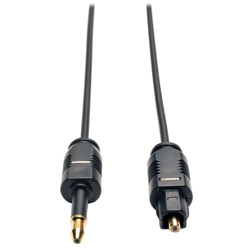 TRIPP LITE A104-02M Ultra Thin TOSLINK to Mini TOSLINK Digital SPDIF Audio Cable 2M