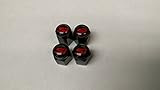 Honda Civic Si Valve Stem Caps (Black - Si Black)