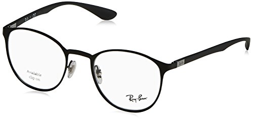 Ray-Ban Unisex RX6355 Eyeglasses Matte Black 50mm