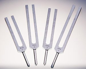 Tuning Fork C-E-G-C Set Arpeggio