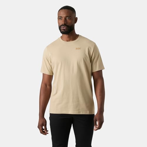 Herren Core Graphic T 2.0, Khaki, M
