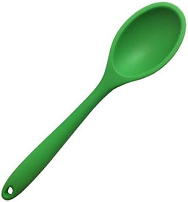 28cm/11" Silicone Soup Spoon Kitchen Cooking Tools Coated Iron And Silicone Cookware Spatula And Spoon