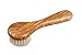 Redecker Natural Pig Bristle Face Brush with Waxed Olive Wood Handle, 6-1/8-Inches