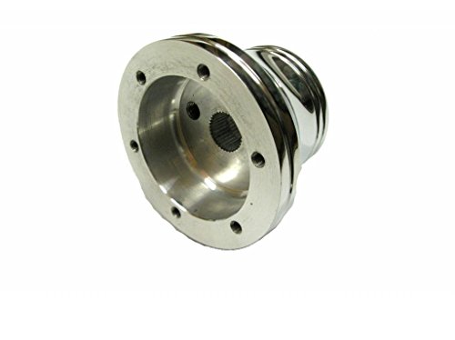 EZGO Golf Cart 5 and 6 Hole Billet Aluminum Steering Wheel Adapter