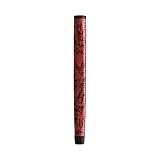 Winn DriTac X Midsize Pistol Putter Golf Grip, Red/Black