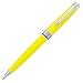 Montegrappa Piacere Chrome Electric Yellow Micro Ballpoint Pen ISPYMBBY