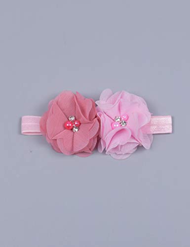 Baby Girls Tutu Bloomers Diaper Cover Cotton Tulle Bloomers and Headband Set Bean Sand 6-12 Months