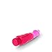 G-spot 8 Inch Pink Vibrating Jelly Dong By Healthy Vibes - Realistic Vibrating Dildo