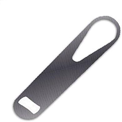 Outdoor/indoor Portable Stainless Steel Heavy Duty Modern Safety Bottle Opener and Pour Spout Remover Bartender Elite Lightweight and Good for Traveler Camping,hiking (Silver)