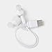 Creazy Mini True Wireless Bluetooth Twins Stereo In-Ear Headset Earphone Earbuds (White)