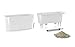 Lechuza 15560 Delta 20 Self-Watering Planter for Indoor and Outdoor Use, 16