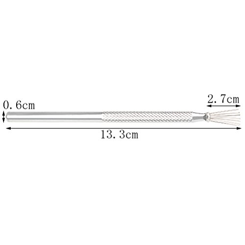 WODE Shop 2 Pieces Feather Wire Texture Tool, Clay Sculpting Texturing Modeling Tools - Thumbnail 2