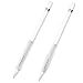 Fintie Silicone Grip Holder for Apple Pencil 1st 2nd Gen, Protective Skin Sleeve Case Accessories for Apple Pencil 1 2, iPad 6th Gen, iPad Pro 11, iPad Pro 12.9 2018 Pen, White primary