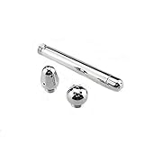 Bathroom Handheld 3 Heads Aluminum Enema Shower Colonic Douche System Cleaner