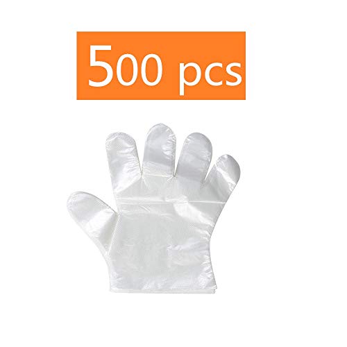 2 Disposable+Food+Prep+Gloves+Transparent