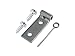Blue Caspian B.C. Upholstery Zig Zag Spring Repair Clip Bracket Kit - 4 Pack