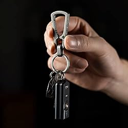 KeyUnity KM04 Titanium Carabiner Keychain