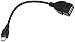 BlastCase Google Nexus 7 Tablet Micro USB Host OTG Cable - Micro USB B/Male to USB2.0 A/Female OTG Host Cable - Black
