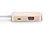 MINIX Neo C, USB-C Multiport Adapter with VGA - Gold (Compatible with Apple MacBook and MacBook Pro). Sold Directly Technology Limited.