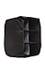 Hidden Assets Unique Pop-up & Portable 6 Cell Shoe Bin Organizer - Perfect for Office, Locker, College Dorm Room, Travel Accessory, or Home. Use as Shoe Box, Shoe Storage, and Shoe Holder. (BLACK)