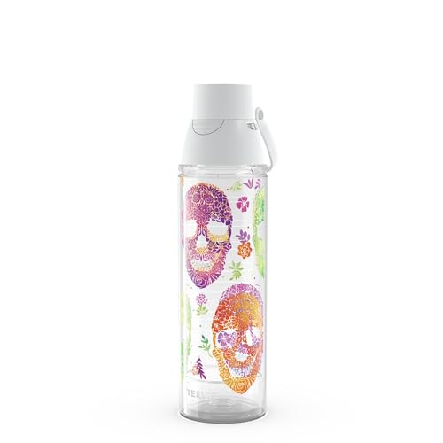 Tervis Venture Lite Floral Skulls Day of the Dead Halloween Made in USA Double…