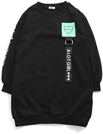 Amazon アルジー リングロゴテープワンピ ワンピース Fo 子供服 キッズ 女の子 子ども ジュニア Xs 135 145cm ブラック Bk ワンピース チュニック 通販