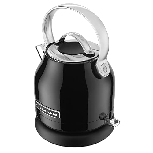 KitchenAid KEK1222OB 1.25Liter Electric Kettle Onyx Black,Small