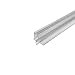 Clear Shower Door Sweep Seal with Drip Rail for 3/16