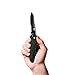 Benchmade - 940, EDC Manual Open Folding Knife Made in USA, Reverse Tanto Blade, Serrated Edge, Coated Finish, Green Handle