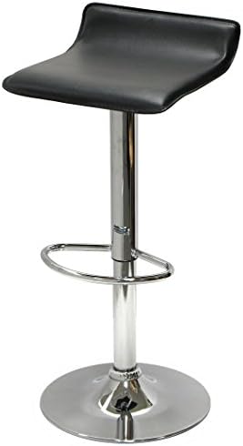 ePhoto Contemporary Adjustable Swivel Bar Stool YW1003